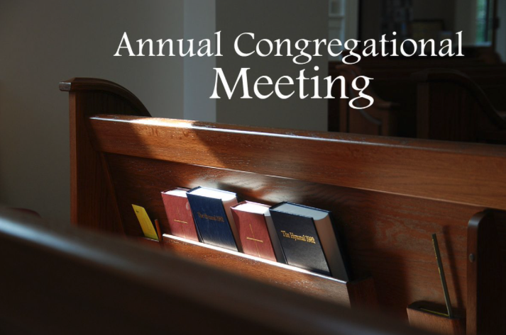 Annual Congregational Meeting – After Worship on February 9th